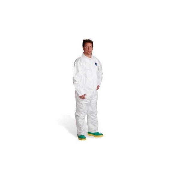 Dupont Tyvek Level D Coveralls Large, 25PK WPL718-L - main